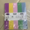 Fuxin Paper Products, stationery, cultural office A4 fluorescent paper, color printing paper, children's handmade origami paper, rainbow paper details Picture